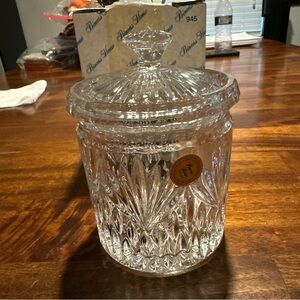 Princess House Crystal Jar